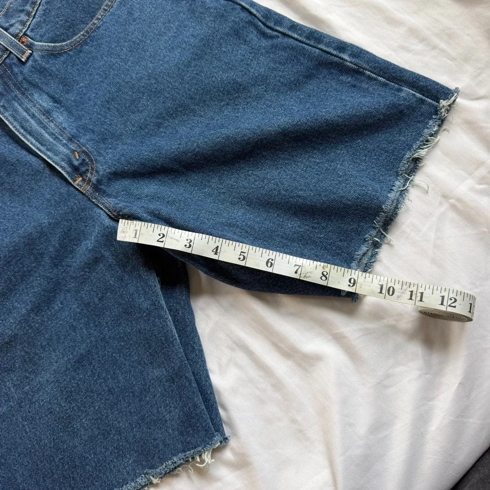 Levi's 550 Relaxed Fit Denim Shorts Mens Size 30 Blue Medium Wash Jorts